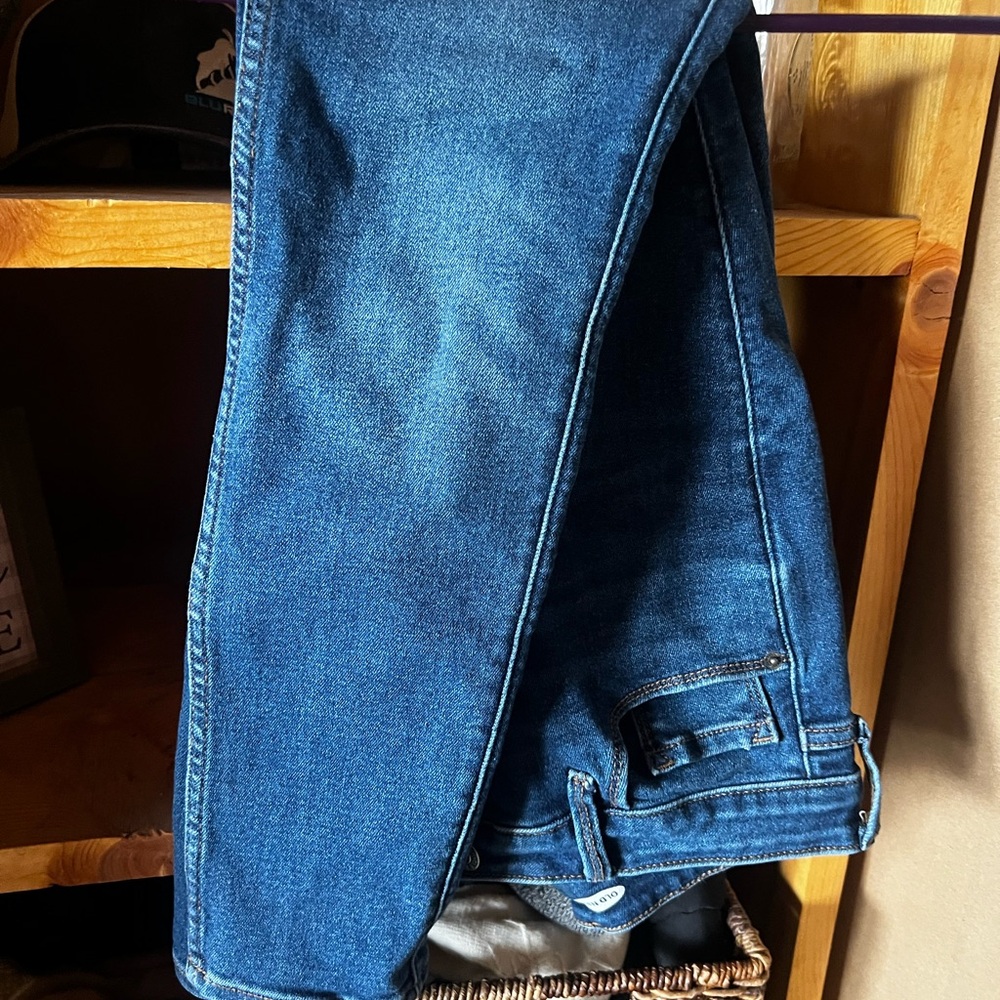 Old Navy Men's Straight Jeans in Deep Blue